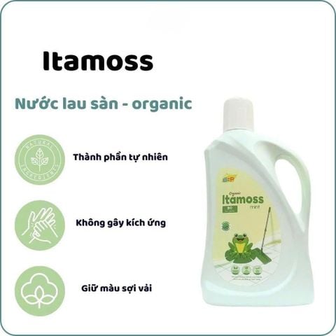 Nước lau sàn ITAMOSS hương Bạc Hà can 1kg