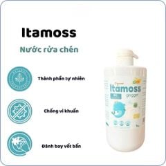 Nước rửa chén ITAMOSS hương Gừng can 1kg
