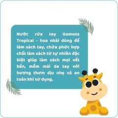 NƯỚC RỬA TAY ITAMOSS TROPICAL 500G - HƯƠNG HOA NHIỆT ĐỚI