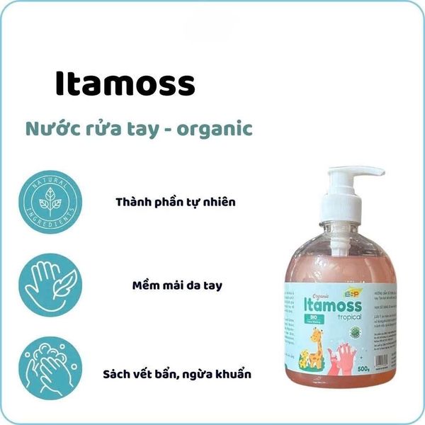 NƯỚC RỬA TAY ITAMOSS TROPICAL 500G - HƯƠNG HOA NHIỆT ĐỚI