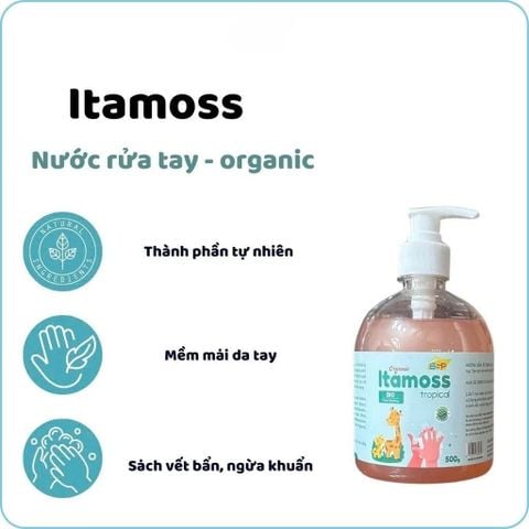 NƯỚC RỬA TAY ITAMOSS TROPICAL 500G - HƯƠNG HOA NHIỆT ĐỚI