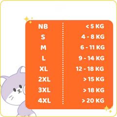 TÃ EM BÉ DẠNG QUẦN UNIHOPE SIZE XL - 56 MIẾNG