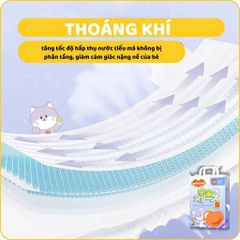 TÃ EM BÉ DẠNG QUẦN UNIHOPE SIZE 3XL - 56 MIẾNG