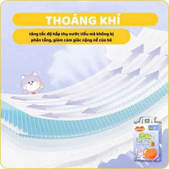 TÃ EM BÉ DẠNG QUẦN UNIHOPE SIZE 5XL - 56 MIẾNG