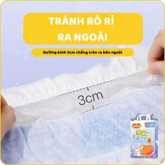 TÃ EM BÉ DẠNG QUẦN UNIHOPE SIZE 5XL - 56 MIẾNG