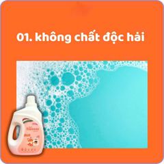 NƯỚC GIẶT XẢ ITAMOSS HƯƠNG NƯỚC HOA ANH ĐÀO 3.2KG