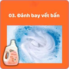 NƯỚC GIẶT XẢ ITAMOSS HƯƠNG NƯỚC HOA ANH ĐÀO 3.2KG
