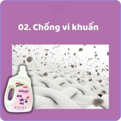 NƯỚC GIẶT XẢ ITAMOSS HƯƠNG NƯỚC HOA VIOLET 3.2KG