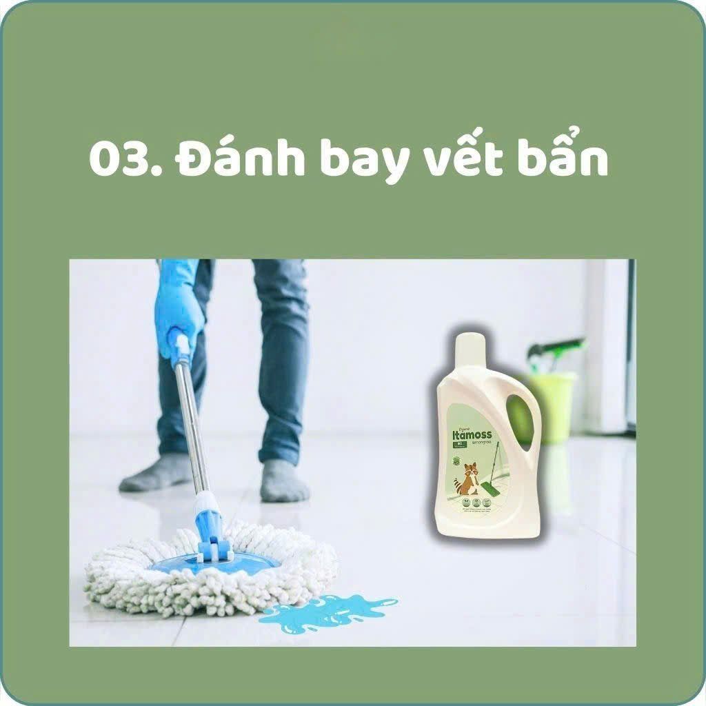 Nước lau sàn ITAMOSS hương SẢ can 1kg