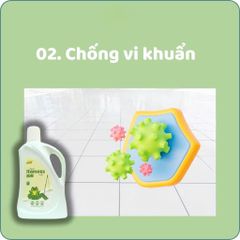Nước lau sàn ITAMOSS hương Bạc Hà can 1kg