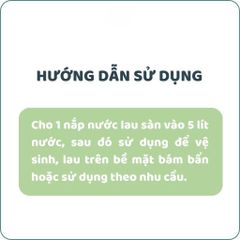 Nước lau sàn ITAMOSS hương Bạc Hà can 1kg