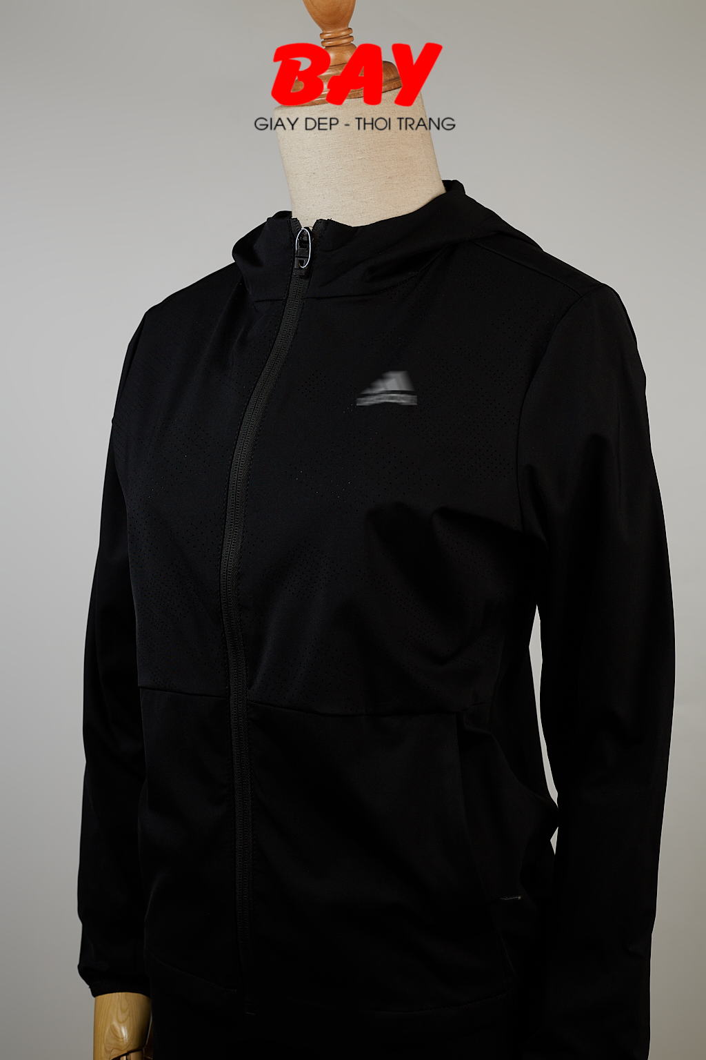  KHOÁC NỮ POLY 23501-ĐEN 