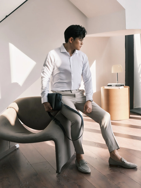  SOMI NAM 002P1-SLIM FIT TRẮNG 