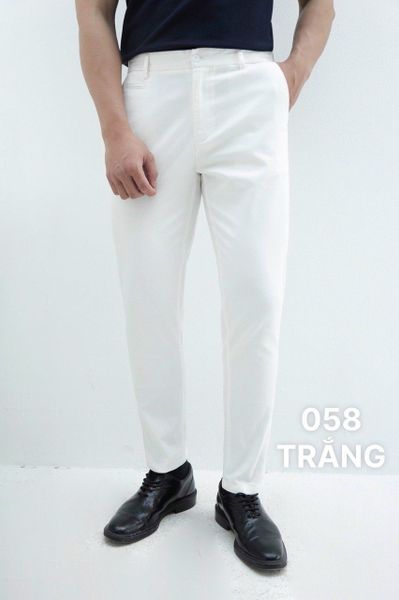  QUẦN KAKI NAM 058 - TRẮNG 