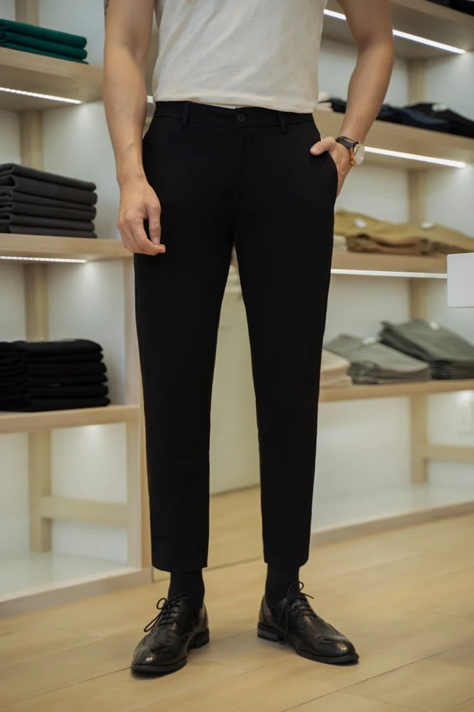  QUẦN KAKI NAM 105-ĐEN 12 