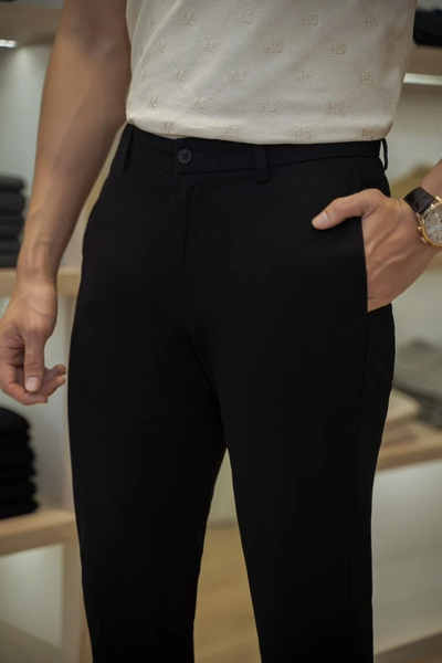  QUẦN KAKI NAM 105-ĐEN 12 