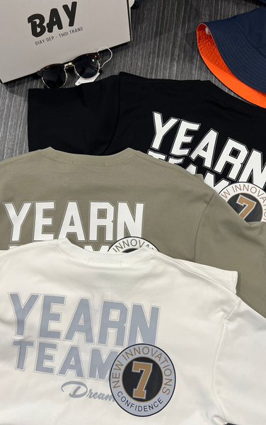  ÁO THUN NAM 67272-REGULAR in YEARN 