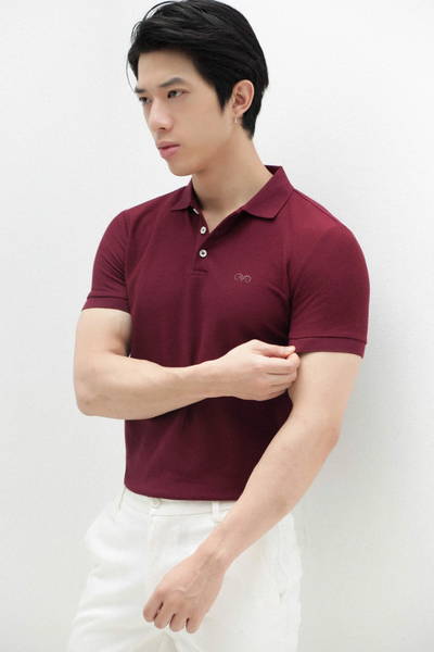  POLO NAM 3302-ĐỎ ĐÔ 81 