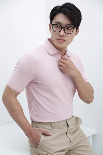  POLO NAM 3302-HỒNG 28 