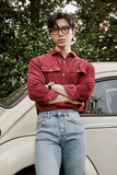  SOMI NAM 3329-ĐỎ ĐÔ 