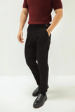  QUẦN TÂY NAM SIDETAB 351-SLIM FIT ĐEN 