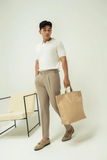  QUẦN TÂY NAM SIDETAB 351-SLIM FIT KEM 