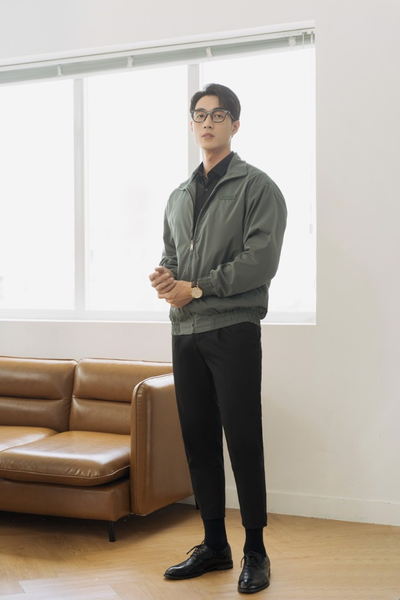  KHOÁC NAM 3812-RÊU 