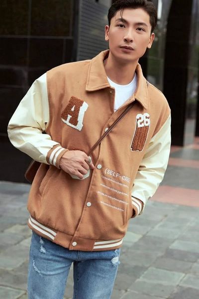  KHOÁC NAM 3816-BÒ TAY KEM 