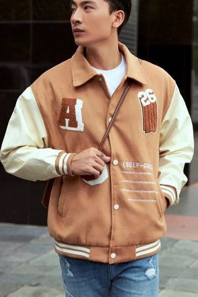  KHOÁC NAM 3816-BÒ TAY KEM 