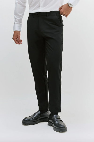  QUẦN TÂY NAM 508 LƯNG TĂNG-SLIM FIT ĐEN 1 