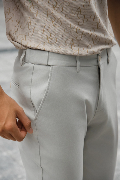  QUẦN KAKI NAM 509-SLIM FIT KEM OW2-LƯNG CO RÚT 