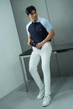  QUẦN KAKI NAM 509-SLIM FIT TRẮNG-LƯNG CO RÚT 