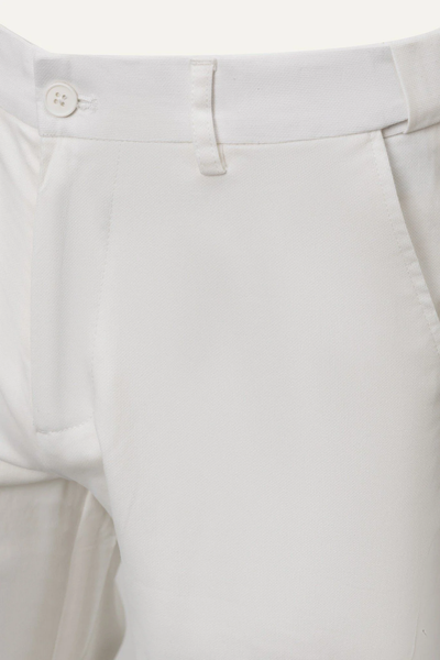  QUẦN KAKI NAM 509-SLIM FIT TRẮNG-LƯNG CO RÚT 