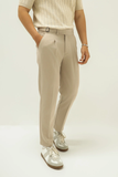  QUẦN TÂY NAM SIDETAB 551-SLIM FIT KEM BE 