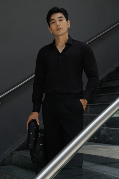  SOMI NAM 5851-SLIM FIT ĐEN 