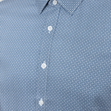  SOMI NAM 5861-SLIM FIT CHẤM ĐỒNG TIỀN XANH 
