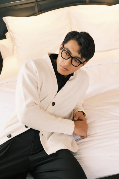  KHOÁC NAM DỆT KIM 605-REGULAR FIT KEM 