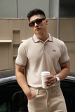  POLO NAM 6101-SLIM FIT KEM VIỀN NÂU 