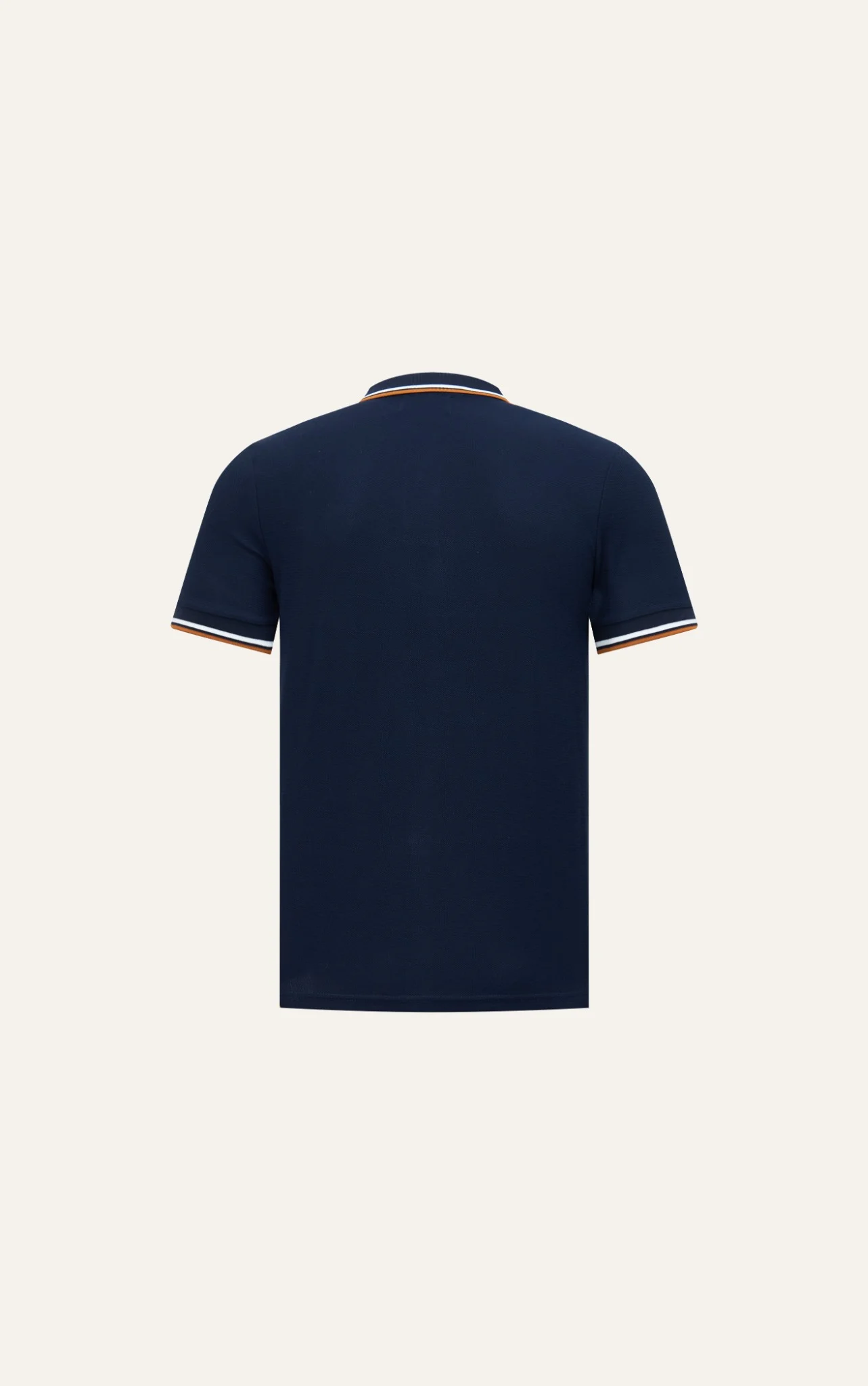  POLO NAM 6101-SLIM FIT XANH ĐEN VIỀN BÒ 