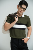  POLO NAM 8052-THÂN RÊU GIỮA TRẮNG 