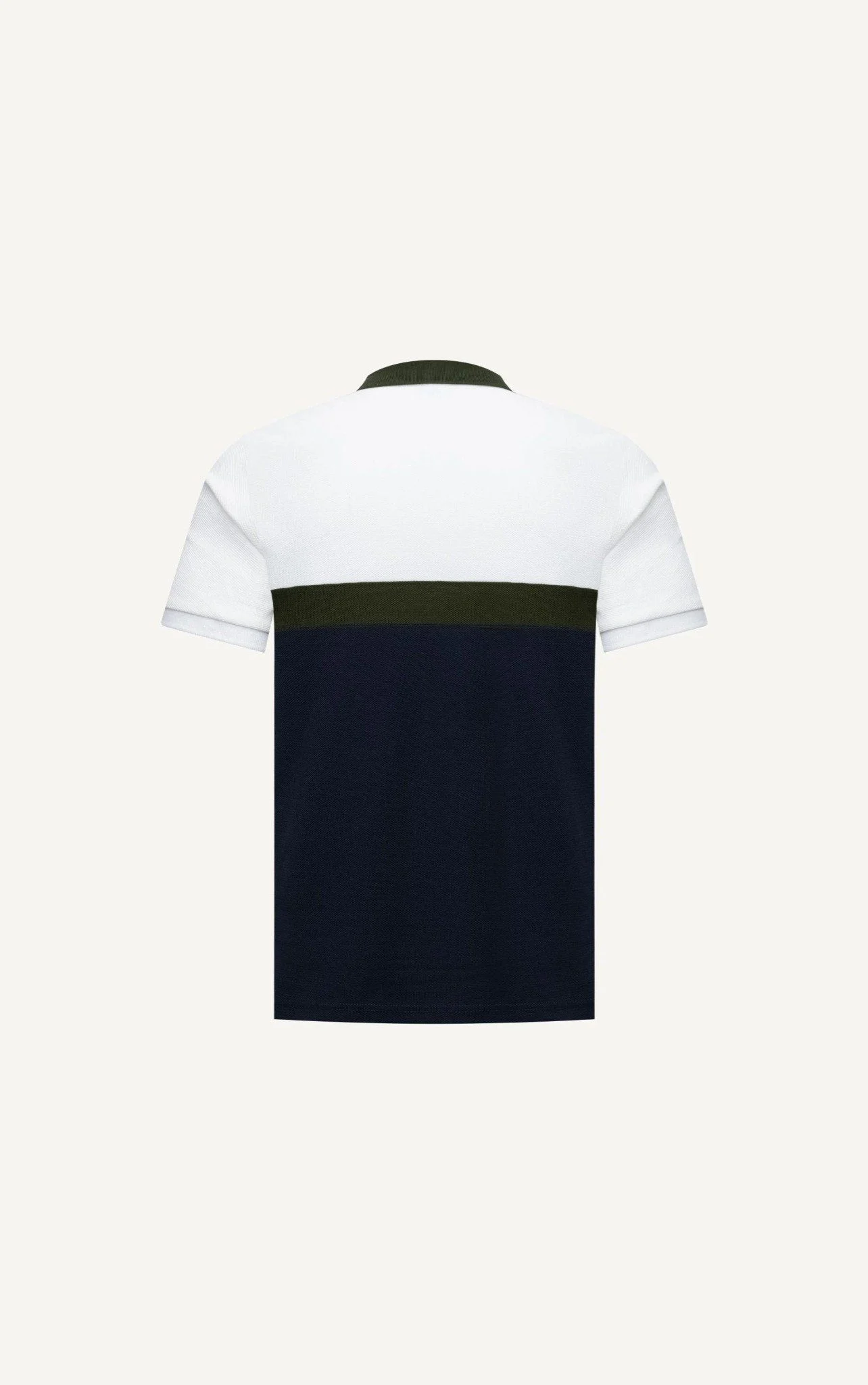  POLO NAM 8053-TRẮNG TRÊN-RÊU GIỮA 