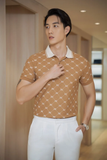  POLO NAM 8833-NÂU CỔ KEM 