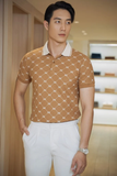  POLO NAM 8833-NÂU CỔ KEM 