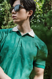  POLO NAM 8833-XANH LÁ CỔ KEM 