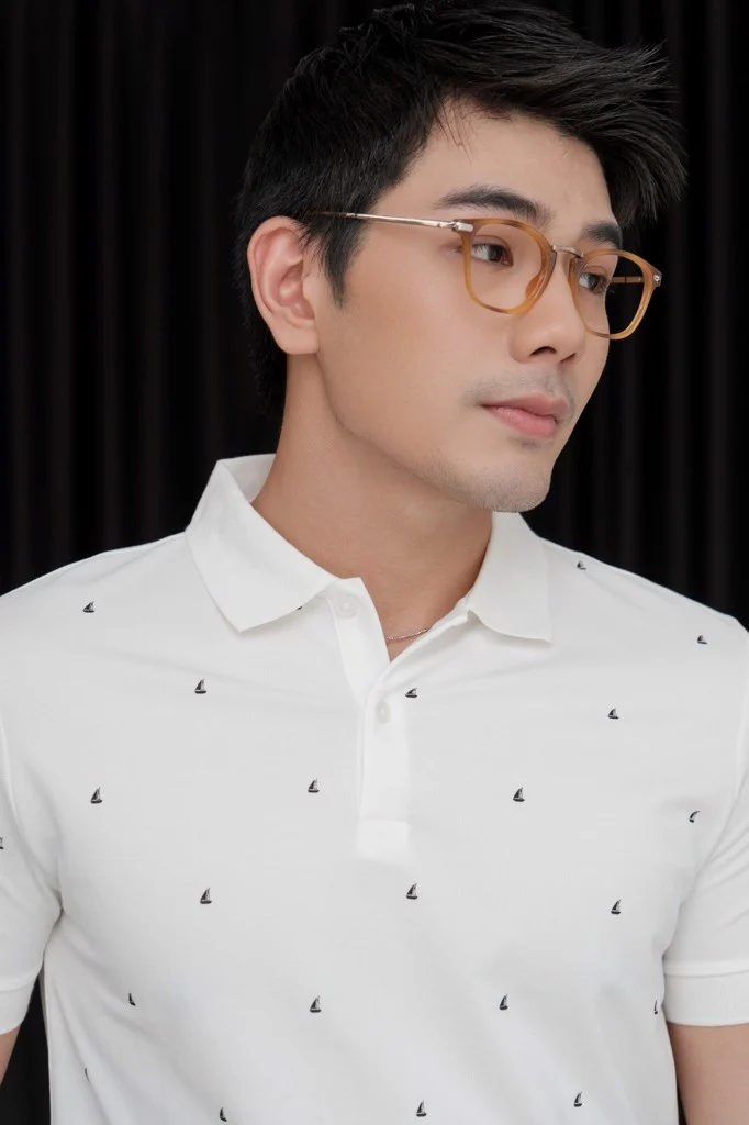  POLO NAM 8857-TRẮNG 