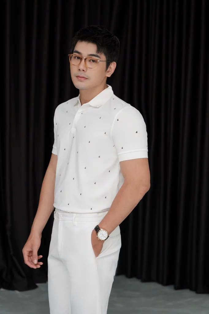  POLO NAM 8857-TRẮNG 