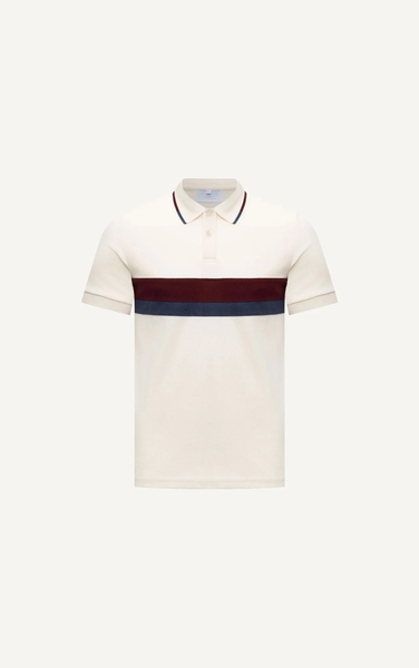  POLO NAM 8859-KEM NGỰC ĐỎ XÁM 