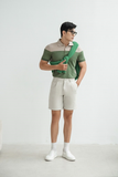  POLO NAM 8863-CỔ KEM RÊU THÂN 