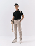  POLO NAM 8867-ĐEN VAI KEM 