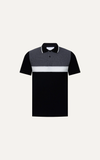  POLO NAM 8871-ĐEN MẢN XÁM 